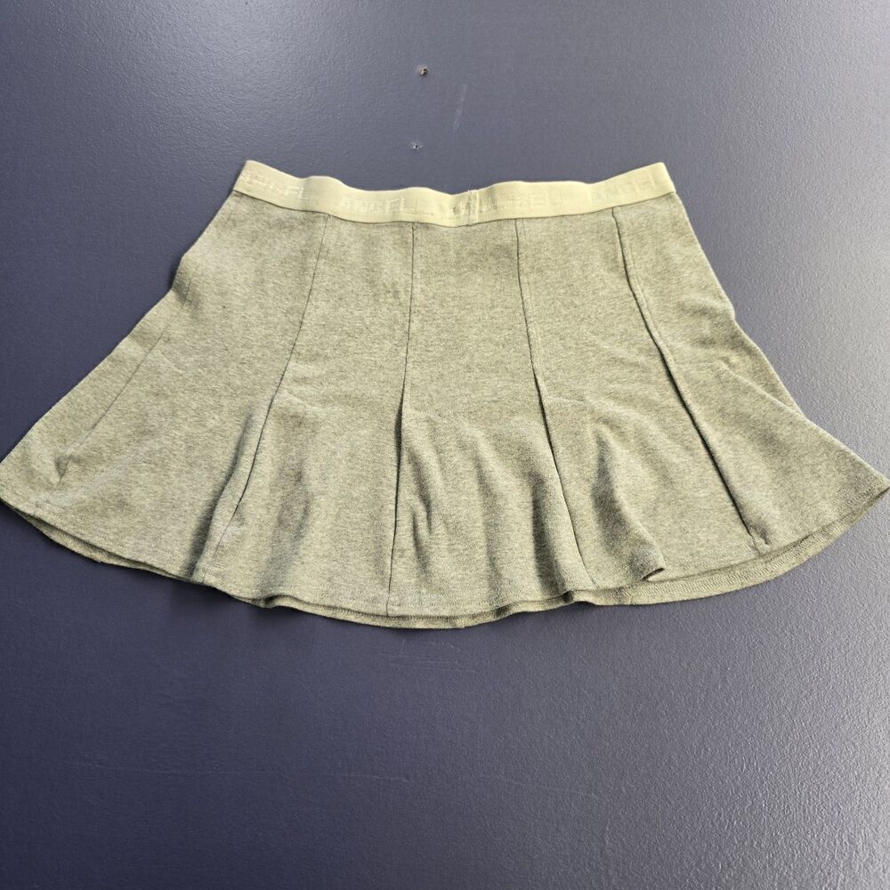 Zoey & Beth: Angel Mini Skirt Gray Size Medium Jrs Y2k Vintage (A44) - Picture 2 of 5